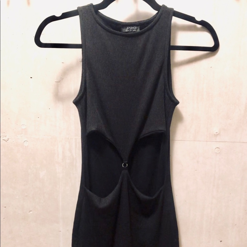 LIKE🆕Topshop Cut Out Black Dress